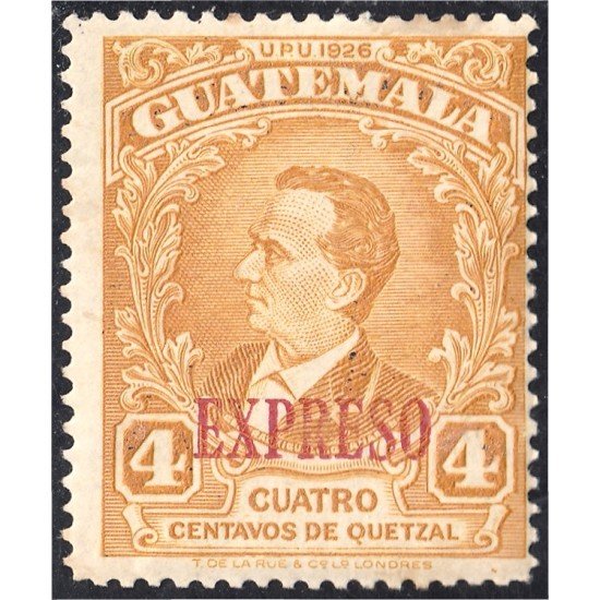 Guatemala Urgente 1 1940 Miguel García Granados MNH