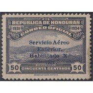 Honduras A- 54A 1932 Valle Tegucigalpa MH Honduras A- 54A 1932 Valle Tegucigalpa MH