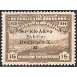 Honduras A- 52A 1932 Valle Tegucigalpa MH