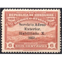 Honduras A- 50A 1932 Valle Tegucigalpa MH