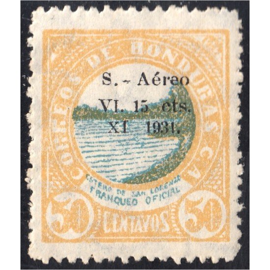 Honduras A-  45 1931 Boca de San Lorenzo MH