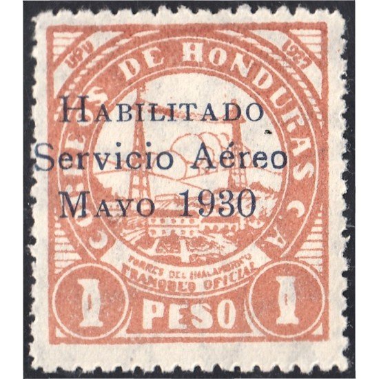 Honduras A- 32 1929/31 Torres inalámbricas MH Honduras A- 32 1929/31 Torres inalámbricas MH