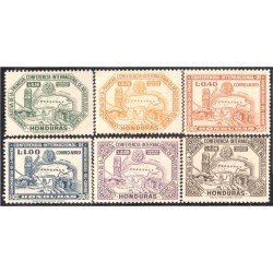Honduras A- 154/59 1947 Mapa de Honduras MH