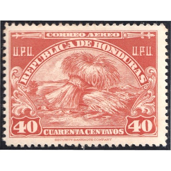 Honduras A- 131 1943 Unión Postal Universal gavillas de trigo MH