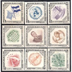 Honduras A- 198/06 1953 UNICEF y UNESCO MNH