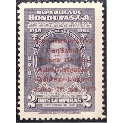 Honduras A- 180 1951 Gral. Tiburcio Cáreas MNH