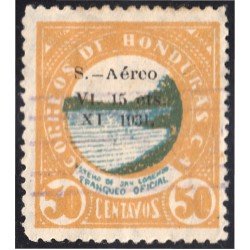 Honduras A-  45 1931 Boca de San Lorenzo usados