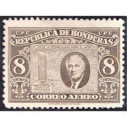 Honduras A- 153 1946 Franklin Roosevelt Sin goma