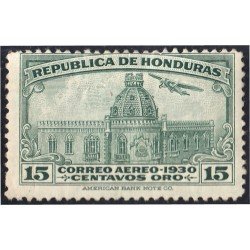 Honduras A- 35I 1930 Palacio Nacional de Tegucigalpa Sin goma Honduras A- 35I 1930 Palacio Nacional de Tegucigalpa Sin goma