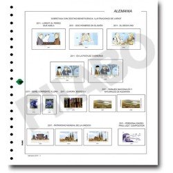 Filabo hojas álbum de sellos de ALEMANIA 2003 montado con protectores Filabo hojas álbum de sellos de ALEMANIA 2003 montado con protectores