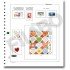 Filabo hojas álbum de sellos de 1949/85 FRANCIA montado con protectores