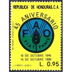 Honduras A- 747 1990 45 Aniversario de la FAO MNH