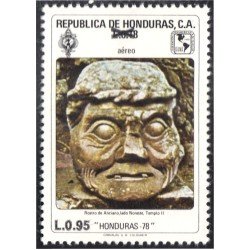 Honduras A- 741 1989 Arte Maya Escultura MNH