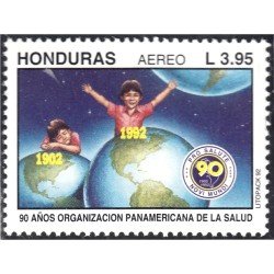Honduras A- 799 1992 Organización Panamericana de las Salud 90 Aniversario MNH Honduras A- 799 1992 Organización Panamericana de las Salud 90 Aniversario MNH