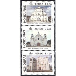 Honduras A- 765AC 1991 500 años descubrimiento Iglesias y Catedrales MNH Honduras A- 765AC 1991 500 años descubrimiento Iglesias y Catedrales MNH