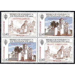 Honduras A- 699/02 1986 Villa de Tegucigalpa MNH