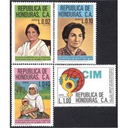 Honduras A- 653/56 1981 Cincuentenario fundación de la comisión Interamericana de mujeres MNH