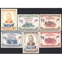 Honduras A- 296/01 1964 Abraham Lincoln MNH Honduras A- 296/01 1964 Abraham Lincoln MNH
