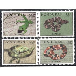 Honduras A- 961/64 1998 Reptiles Serpientes Iguana Lagartija MNH Honduras A- 961/64 1998 Reptiles Serpientes Iguana Lagartija MNH