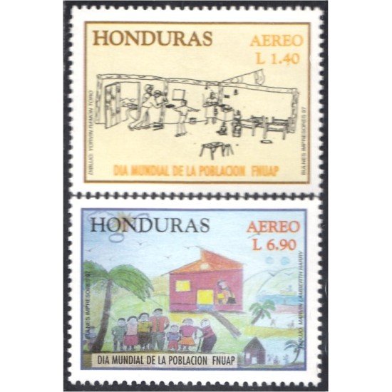 Honduras A- 896/97 1997 Día Mundial de la población FNUAP MNH