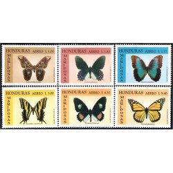 Honduras A- 881/86 1997 Mariposas Butterflies MNH Honduras A- 881/86 1997 Mariposas Butterflies MNH