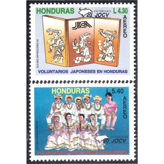 Honduras A- 859MN 1995 Voluntarios japoneses en Honduras MNH