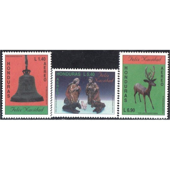 Honduras A- 859AR/AT 1995 Navidad Christmas MNH