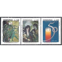 Honduras A- 857/59 1995 50 Aniversario de la ONU MNH Honduras A- 857/59 1995 50 Aniversario de la ONU MNH