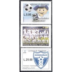 Honduras A- 1340/42 2009 Honduras Mundialista Sudáfrica 2010 Fútbol MNH Honduras A- 1340/42 2009 Honduras Mundialista Sudáfrica 2010 Fútbol MNH