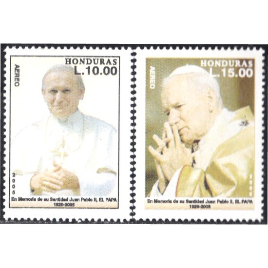 Honduras A- 1204/05 2005  SS Juan Pablo II MNH