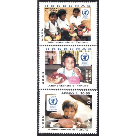 Honduras A- 1147/49 2003 Programa Mundial de Alimentos MNH
