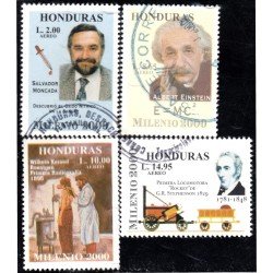 Honduras A- 993/96 1999 Milenio 2000 Científicos Célebres Albert Einstein usados Honduras A- 993/96 1999 Milenio 2000 Científicos Célebres Albert Einstein usados