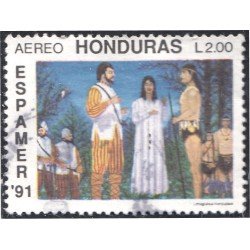 Honduras A- 761 1991 Espamer 91 Exposición Filatélica Internacional usados