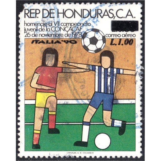 Honduras A- 742 1990 VI Campeonato Juvenil de la Concacaf usados