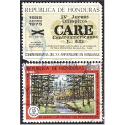 Honduras A- 738/39 1989 Protección de los bosques  usados