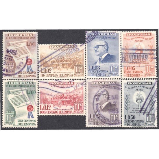 Honduras A- 278/85 1959 Dr Ramón Villeda Morales usados