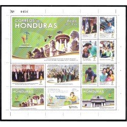 Honduras A- 1100/10  2002 Conmemoración del nuevo municipio de Tegucigalpa MNH