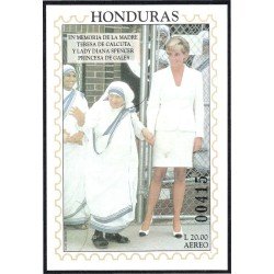 Honduras HB 53 1997 Madre Teresa de Calcuta y Lady Diana Spencer MNH Honduras HB 53 1997 Madre Teresa de Calcuta y Lady Diana Spencer MNH