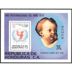 Honduras HB 29 1980 Unicef Albrecht Dürer Año Internacional del niño MNH