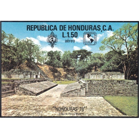 Honduras HB 27 1978 Juego de Pelota Maya MNH