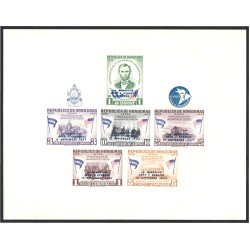 Honduras HB 6 1964 Conmemorativo al nacimiento de Abraham Lincoln MNH Honduras HB 6 1964 Conmemorativo al nacimiento de Abraham Lincoln MNH