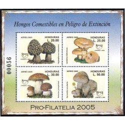 Honduras HB 82 2005 América Upaep Hongos comestibles en peligro de extinción MNH Honduras HB 82 2005 América Upaep Hongos comestibles en peligro de extinción MNH