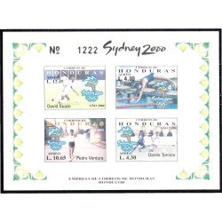 Honduras HB 63a 2000 Olimpiadas Australia Sydney 2000 sin dentar MNH