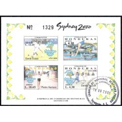Honduras HB 63a 2000 Olimpiadas Australia Sydney 2000 sin dentar  usados