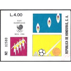 Honduras HB 38 1988 XXIV Olimpiadas Seúl 88 usados Honduras HB 38 1988 XXIV Olimpiadas Seúl 88 usados