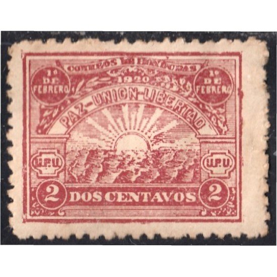 Honduras 167 1920 Amanecer Presidente López Gutierrez MH Honduras 167 1920 Amanecer Presidente López Gutierrez MH