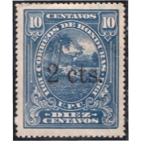 Honduras 124 1913 Timbres de 1911 Paisaje hondureño UPU MH Honduras 124 1913 Timbres de 1911 Paisaje hondureño UPU MH