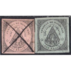 Honduras 1/2 1865 Escudo usados