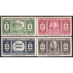 Honduras 247/50 1935 Presidente Tiburcio Carias T. Estrada Palma Sin goma Honduras 247/50 1935 Presidente Tiburcio Carias T. Estrada Palma Sin goma
