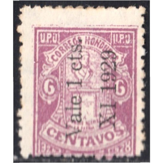 Honduras 208 1929 Busto de D. Herrerra Sin goma